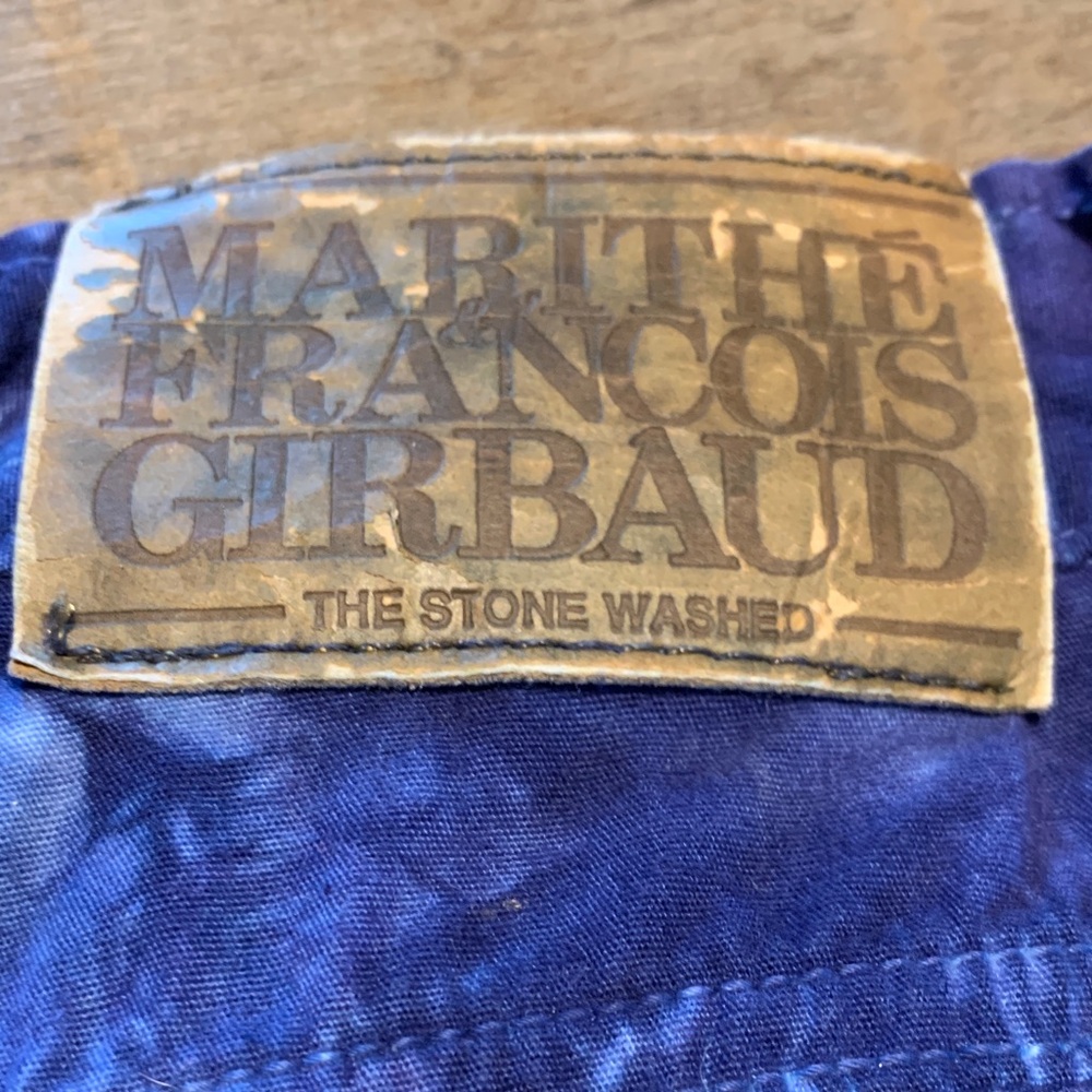 Vintage 1990’s Marithe Francois Girbaud Indigo Shorts - Picture 2 of 11
